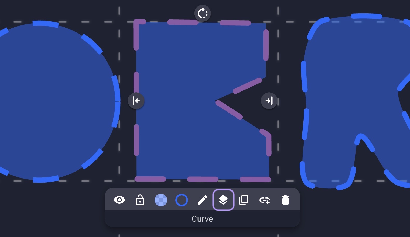 Drawing Layer menu item